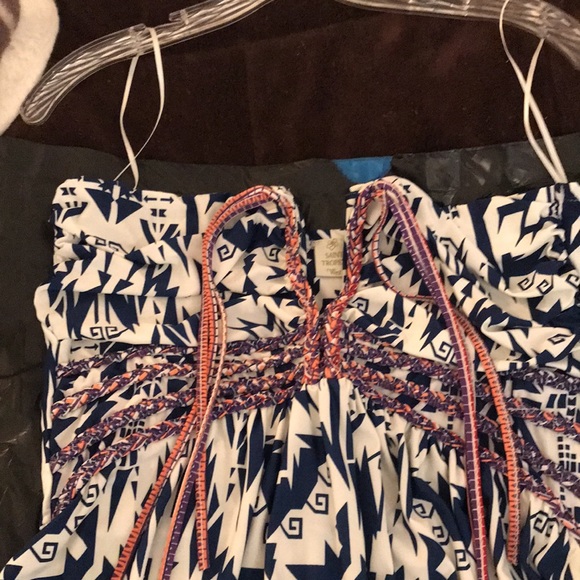 SAINT TROPEZ WEST Maxi Dress sz L - Picture 10 of 14